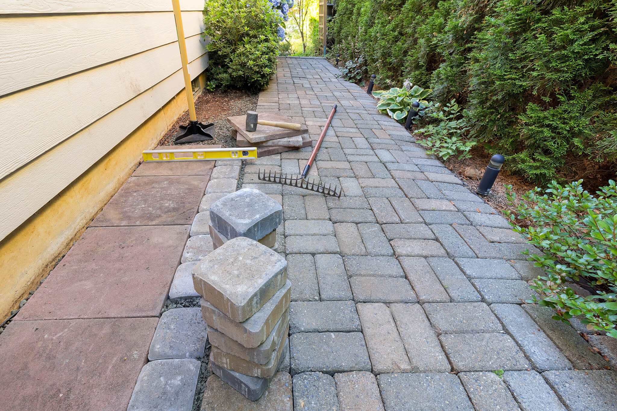 View landscape design project in Elizabethtown