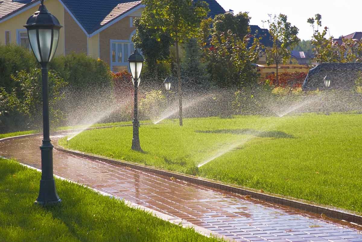 View leaf removal project in Elizabethtown
